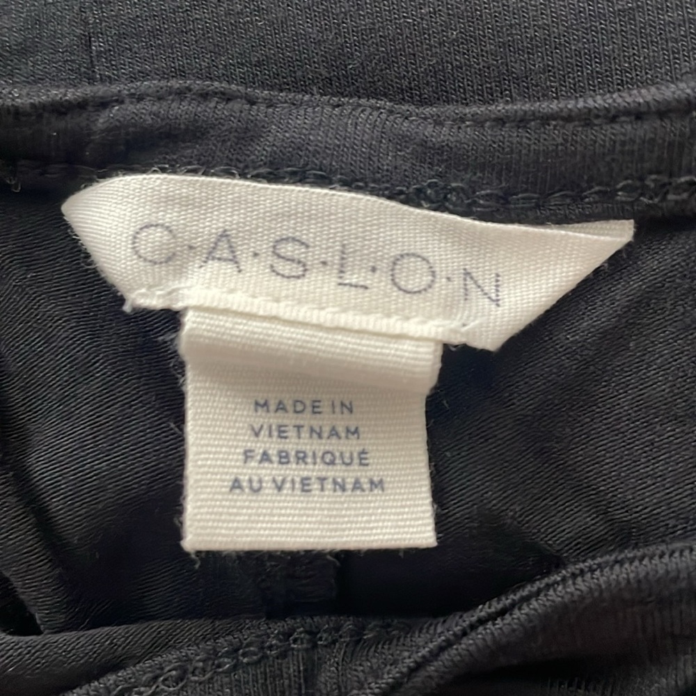 ♥️Caslon♥️Black Sleeveless swing dress Size (Small) - Picture 8 of 10